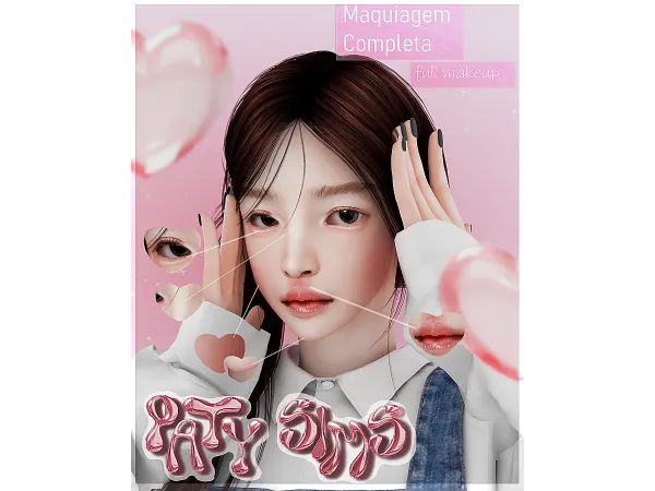 Alpha Full Makeup - The Sims 4 Custom Content