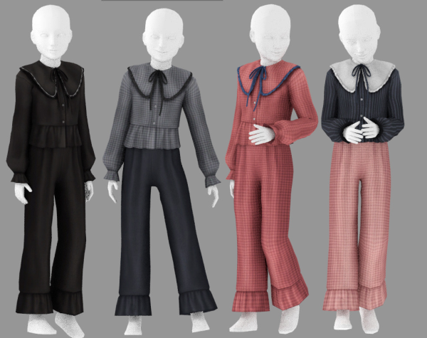 Maxis Match Maxis match set for Kids simmer by simsfinds - The Sims 4 Custom Content