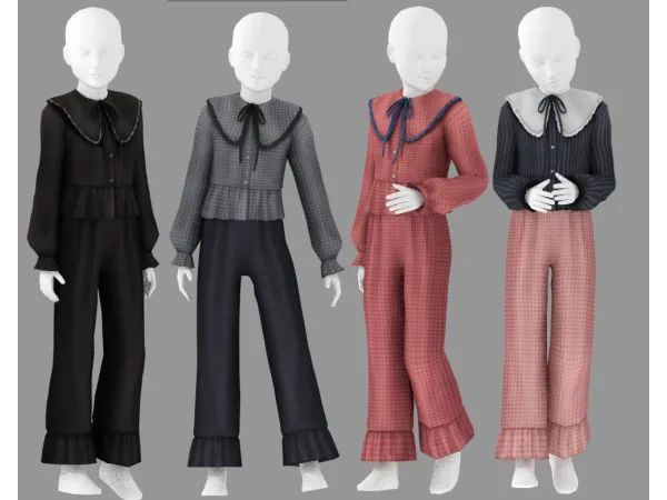 Maxis Match Maxis match set for Kids simmer by vintage - The Sims 4 Custom Content