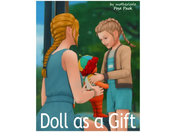 Pose Pack: Doll as a Gift by motherlode199