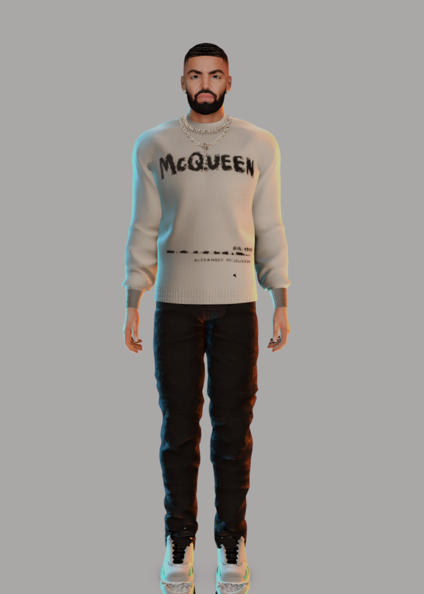 Alpha Aubrey 'Drake' Graham by TTopixx - The Sims 4 Custom Content