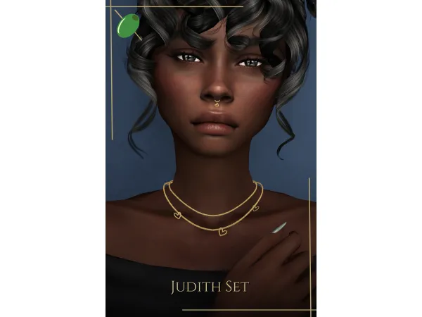 Alpha Judith Set - The Sims 4 Custom Content
