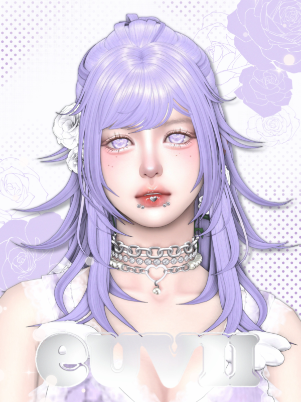 Maxis Match [euvii] hair N2 by simsfinds - The Sims 4 Custom Content