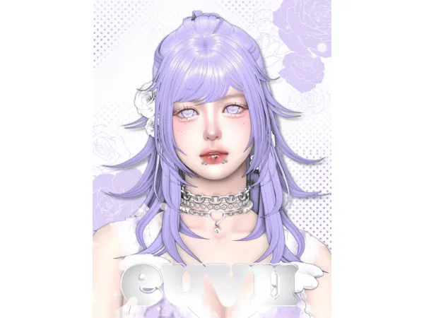 Maxis Match [euvii] hair N2 - The Sims 4 Custom Content