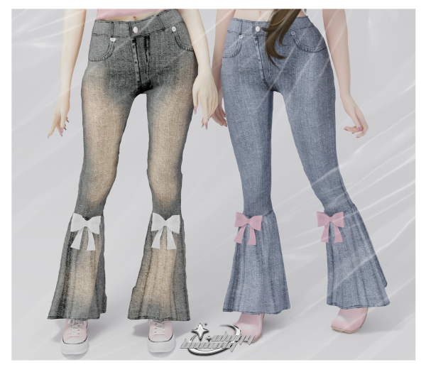 Alpha 🎀COQUETTE JEANS🎀 by ohmybunnny2 - The Sims 4 custom content