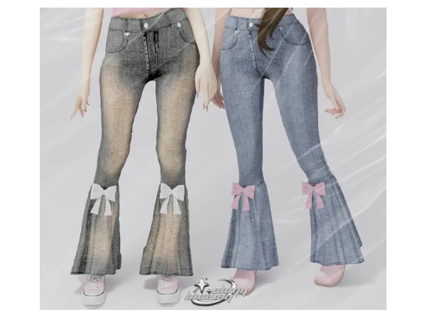 Alpha 🎀COQUETTE JEANS🎀 - The Sims 4 custom content
