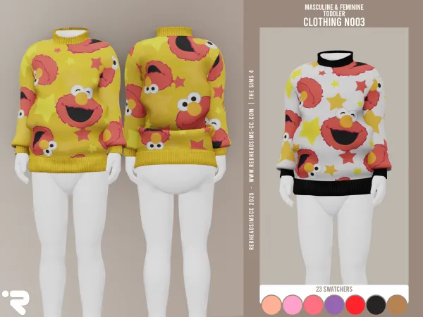 Alpha PU CLOTHING N003 - The Sims 4 Custom Content