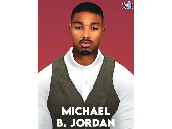 Alpha Michael B Jordan by sims4imagination - The Sims 4 Custom Content
