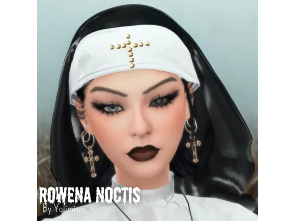 Alpha Rowena Noctis by yolimi - The Sims 4 Custom Content