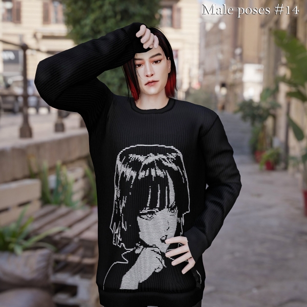 Mix Male poses 14 by simmer_creator - The Sims 4 Custom Content