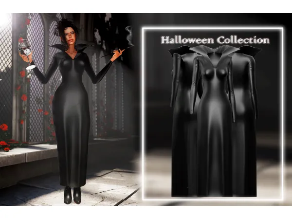 Alpha Addams Grandma Inspired by beccaxcouquetts - The Sims 4 Custom Content