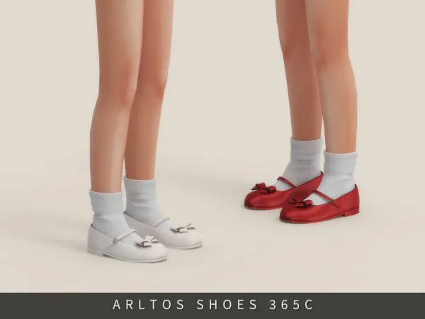 Maxis Match Mary Jane with socks Child by Arltos - The Sims 4 Custom Content