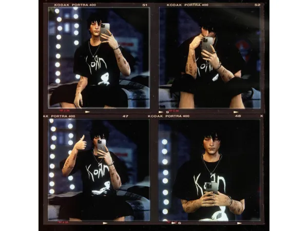 Mix SELFIE DUMP 3 POSES by hainenosims - The Sims 4 Custom Content