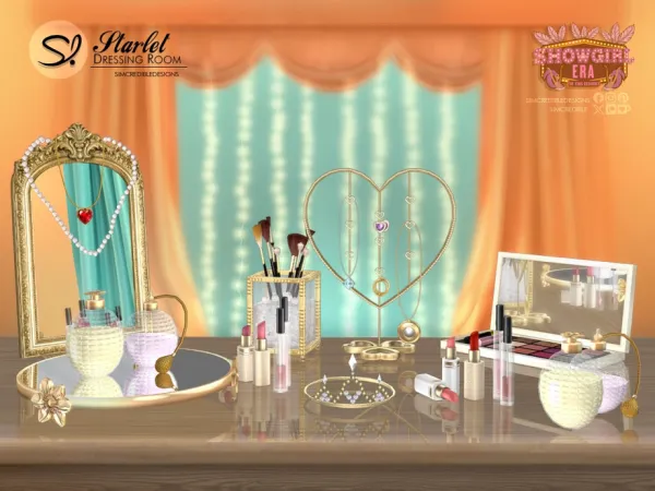 Alpha Starlet Decor - The Sims 4 Custom Content