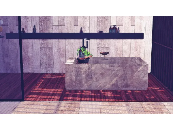 Alpha ARCUM BATHROOM - The Sims 4 Custom Content