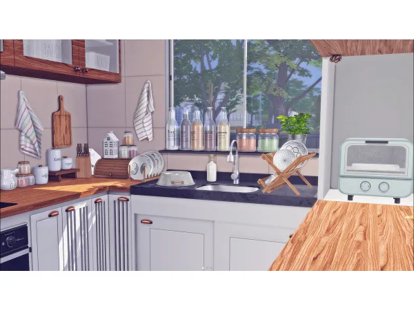Alpha Arran Kitchen Utensils - The Sims 4 Custom Content