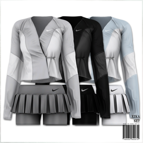 Alpha Eika Set by simsfinds - The Sims 4 Custom Content