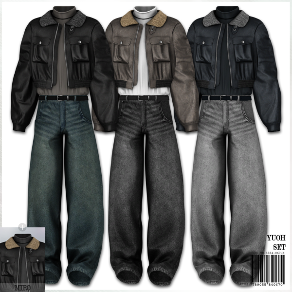 Alpha YUOH Set by simsfinds - The Sims 4 Custom Content