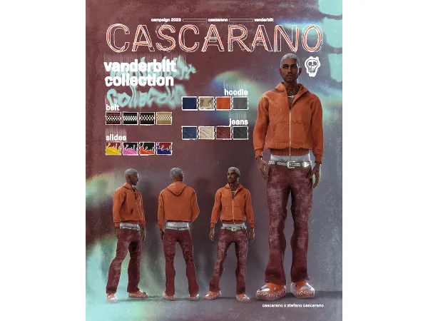 Alpha VANDERBILT COLLECTION by cascarano - The Sims 4 Custom Content