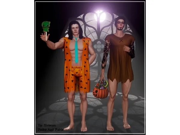 Alpha Pedro Pablo costumes - The Sims 4 Custom Content