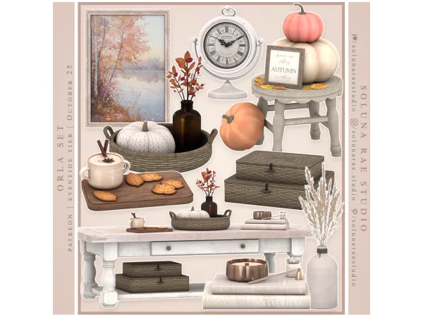 Alpha SolunaRae Orla Set - The Sims 4 Custom Content