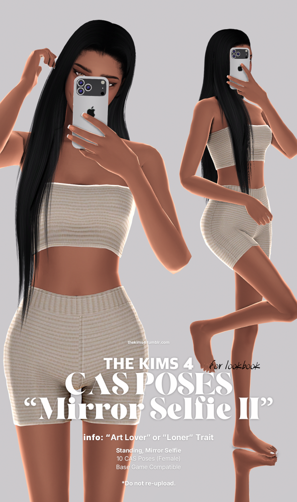 Mix CAS Poses 11 by simsfinds - The Sims 4 Custom Content