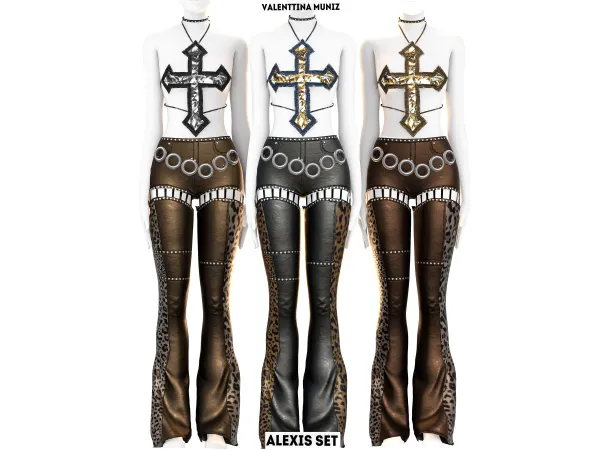 Mix Alexis Set halloween Collection ufe0f - The Sims 4 Custom Content