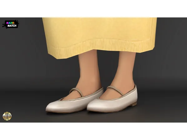 Maxis Match APRIL SET SHOES by modcollective - The Sims 4 Custom Content