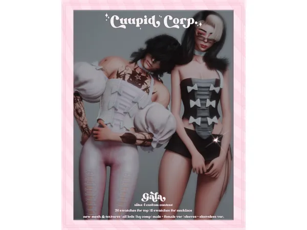 Alpha cuupid corp gala - The Sims 4 Custom Content