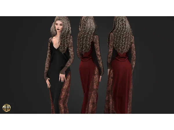 Alpha Creepy Sleepy Lingerie - The Sims 4 Custom Content