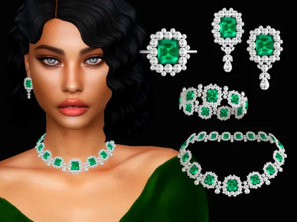 Mix Elizabeth Taylor Set - The Sims 4 Custom Content