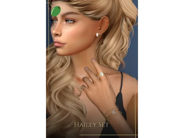 Alpha Hailey Set - The Sims 4 Custom Content