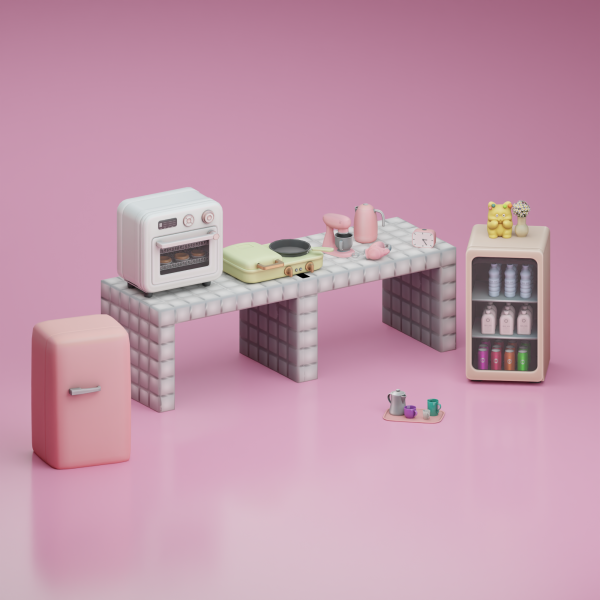 Maxis Match The Mini Munchies Set by simsfinds - The Sims 4 Custom Content