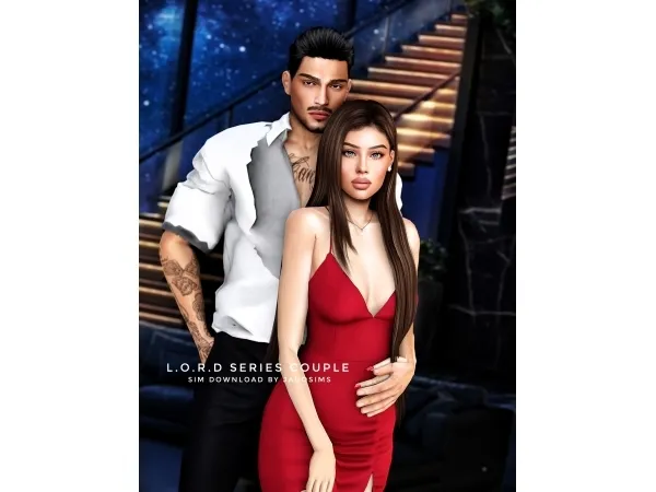 Alpha LORDS Series Couple (Sim Download) - The Sims 4 Custom Content