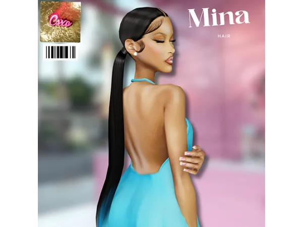 Alpha Mina Style Pack by cecesimsxo - The Sims 4 Custom Content