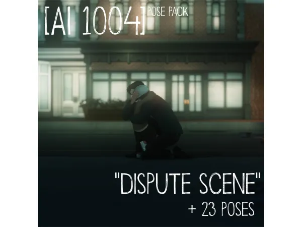 Mix Dispute scene by AI1004 - The Sims 4 Custom Content