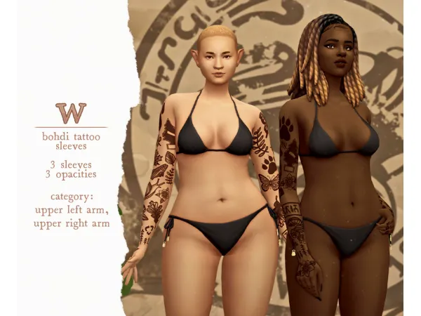 bodhi - three tattoo sleeves by wrixie