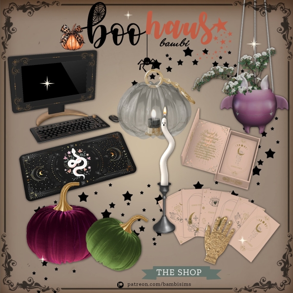 Alpha boohaus by bambisims - The Sims 4 custom content