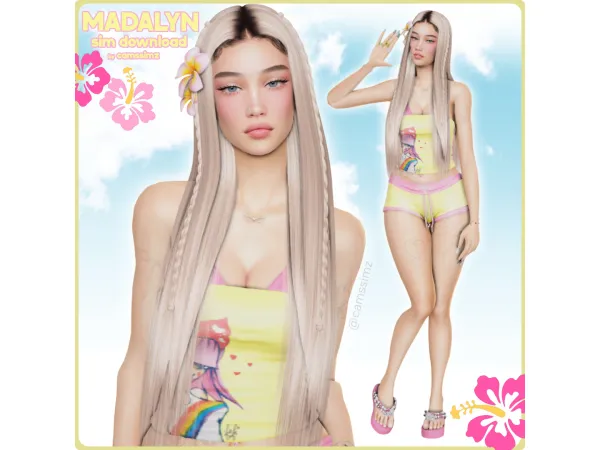 Alpha madalyn by camssimz - The Sims 4 Custom Content