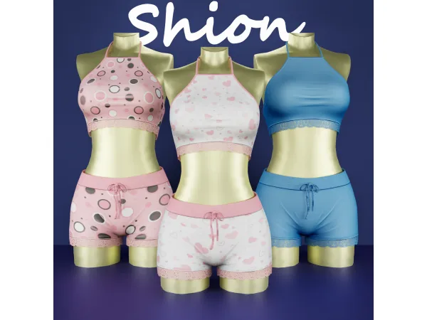Alpha Shion Fanny Outfit - The Sims 4 Custom Content