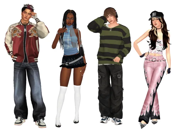 Mix Lookbook 26 by luunakai - The Sims 4 Custom Content