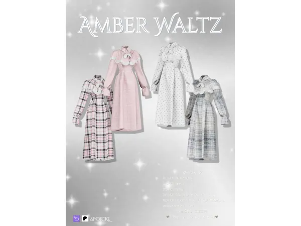 Alpha u3010Sforiklu3011Amber Waltz - The Sims 4 Custom Content