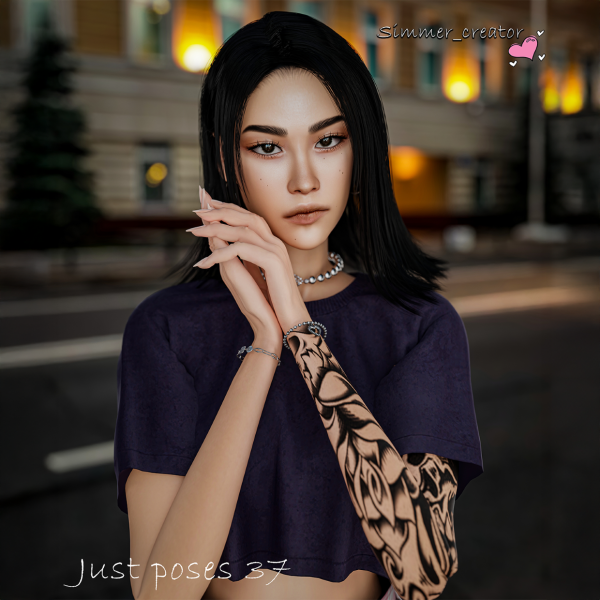 Mix Just poses 37 by simmer_creator - The Sims 4 Custom Content