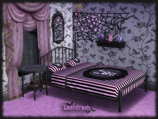 Maxis Match Simblreen 2025 Gift Beddings by Leandreah - The Sims 4 Custom Content