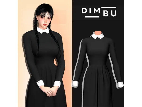 Mix Merlina Set DIMBU - The Sims 4 Custom Content