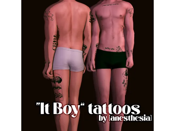 Mix It Boyu201d by anesthesiasthings - The Sims 4 Custom Content