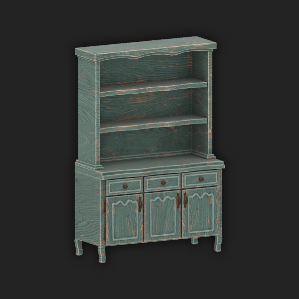 Mix Farmey Cupboard by arwenkaboom - The Sims 4 Custom Content
