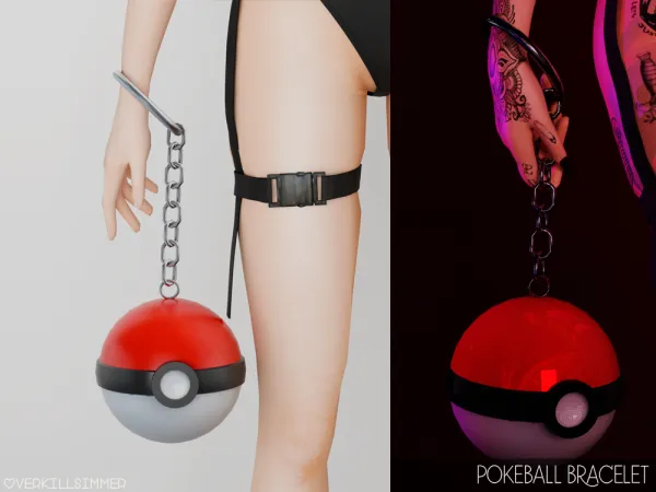Alpha Pokeball bracelet - The Sims 4 Custom Content