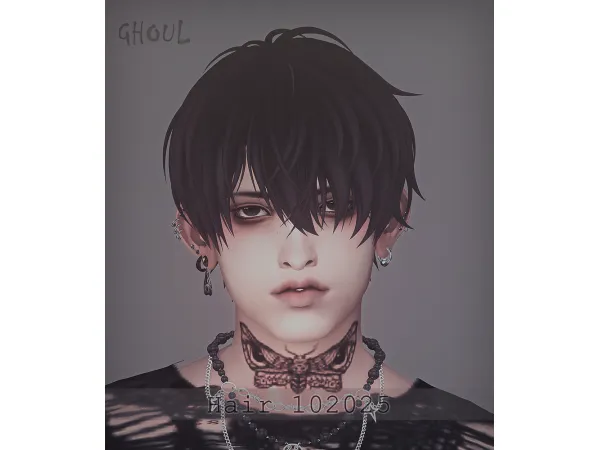 Maxis Match hair 102025 by o0corruptedghoul0o - The Sims 4 Custom Content