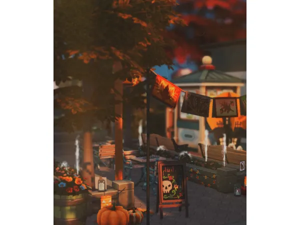 Maxis Match Shop and park NOCC by LiMaSims - The Sims 4 Custom Content